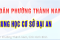 Phường Thành Nam quyết định phê duyệt KH tuyển sinh lớp 6 trường THCS Đại An năm học 2026-2027.